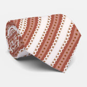 braun elegant modern krawatte (Gerollt)
