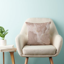 Braun Elegantes Geschenkkissen - Gemütlich dekorat Kissen