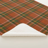 Braun-Erden-Tartan  Sherpadecke (3/4)