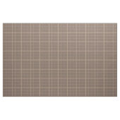 Braun-Erdfarbene Fensterpaneel-Karo Stoff (Yard (91,4 cm))