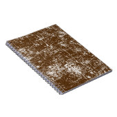 braun erschüttert notizblock (Rechte Seite)