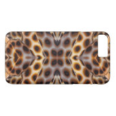 Braun-Fasant-Federkalieidoskop Case-Mate iPhone Hülle (Rückseite (Horizontal))
