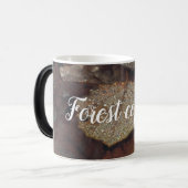 Braun fiel nach Regen Blätter Verwandlungstasse (Vorderseite Links)