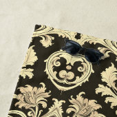 Braun Fleur Antique Muster Strandtuch (Beispiel)