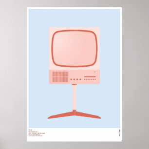 Braun FS 80 Television Set - Dieter Rams Poster