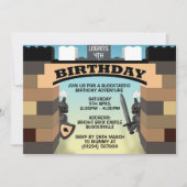 Braun Gebäude Burgen von Bellinzona Einladung (Vorderseite)