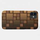 Braun gemustert Case-Mate iPhone hülle (Rückseite (Horizontal))