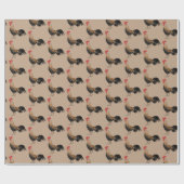 Braun Geschenkpapier (Flach)