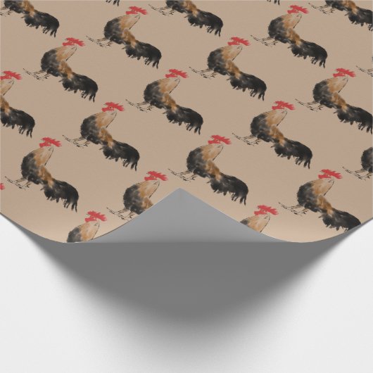 Braun Geschenkpapier (Ecke)