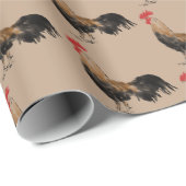 Braun Geschenkpapier (Rolleneckpunkt)