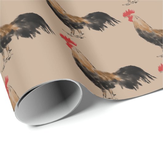 Braun Geschenkpapier (Rolleneckpunkt)