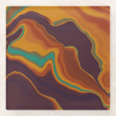 braun glasuntersetzer (Vorderseite)