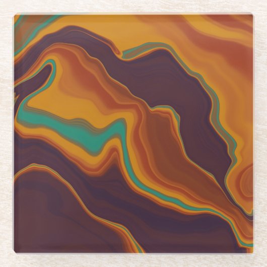 braun glasuntersetzer (Vorderseite)