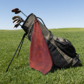 braun golfhandtuch (Gras)