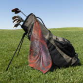 braun golfhandtuch (Gras)