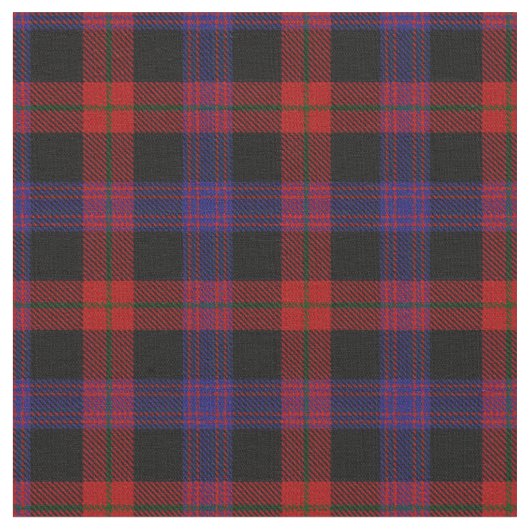 Braun Grady Tartan Stoff (Nahaufnahme)