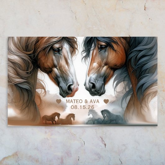 Braun-Hochzeit Poster