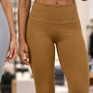 "BRAUN" HOHER ANSATZ CAPRI LEGGINGS