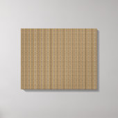 braun, Holz, beige, rechteckig, grau, Boden, ha Leinwanddruck (Vorderseite)