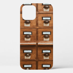 Braun-Holzschublade Case-Mate iPhone Hülle