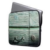 Braun-Holzschublade Laptopschutzhülle (Vorderseite Links)