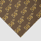 Braun, Imitate Gold 56. (Sechsundfünfzigste) Veran Seidenpapier (Ausschnitt)