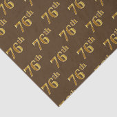 Braun, Imitate Gold 76. (76.-6.) Veranstaltung Seidenpapier (Ausschnitt)