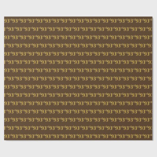 Braun, Imitate Gold 93. (30.) Veranstaltung Geschenkpapier (Flach)