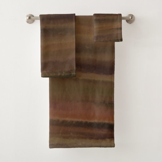 Braun ist mein Lieblingsfarben-Badetuch-Set Badhandtuch Set (Insitu)