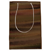 Braun ist meine Lieblingsfarbe Mittlere Geschenktüte (Vorderseite)