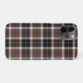 Braun Kariert Case-Mate iPhone Hülle (Rückseite (Horizontal))