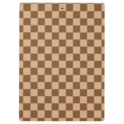 braun kariert klemmbrett (Rückseite)
