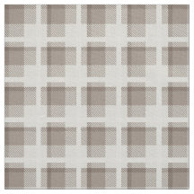 Braun kariert mit Gingham-Buffalo-Karo