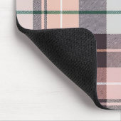 braun kariert mousepad (Ecke)