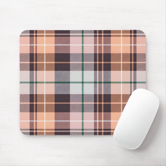 braun kariert mousepad (Mit Mouse)
