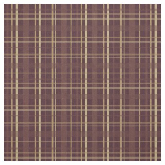 braun Kariert Stoff (Muster)