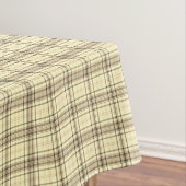 braun Kariert Tischdecke (Beispiel)