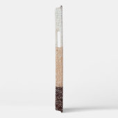 Braun karierte Wolle karierte Textur. Tartan Case-Mate iPhone Hülle (Rückseite / Rechts)