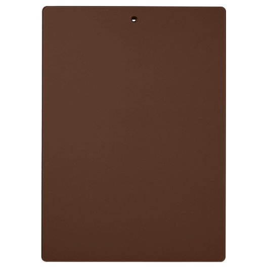 “Braun” Klemmbrett (Rückseite)