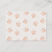 braun können wir frühzeitig warten Ratet wie viele Begleitkarte (Rückseite)