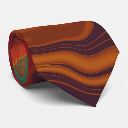 braun krawatte (Gerollt)