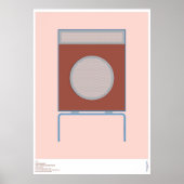 Braun L2 Lautsprecher - Dieter Rams Poster (Vorne)