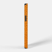 Braun Ledertextur iPhone Hülle (Rechte Seite)