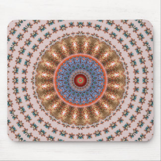 Braun Mandala Wheel... Mousepad