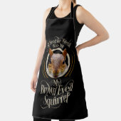 Braun Mit Augen Eichhörnchen - lustiger Eichhörnch Schürze (InSitu)