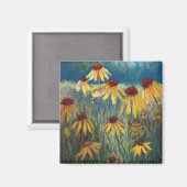 Braun-mit Augen Susan-Magnet Magnet (Vorderseite/Rückseite)