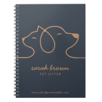 Braun Navy Hund Katze Tierhotel Pflege