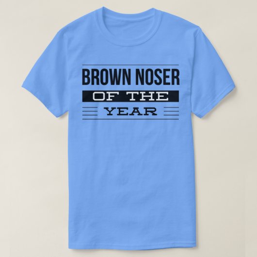 Braun Noser of the Year Award T-Shirt (Design vorne)