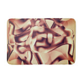 Braun- oder bordeauxrot, beige badematte (Vorderseite)