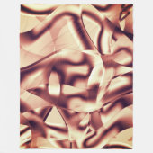 Braun- oder bordeauxrot, beige fleecedecke (Vorderseite)